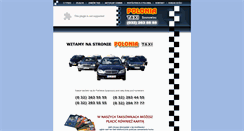 Desktop Screenshot of poloniataxi.pl